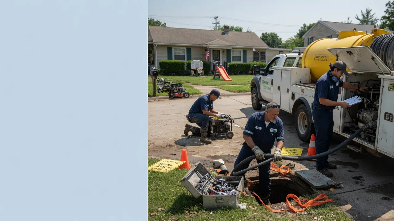 Septic Tank Pumping in Arapaho, OK near me